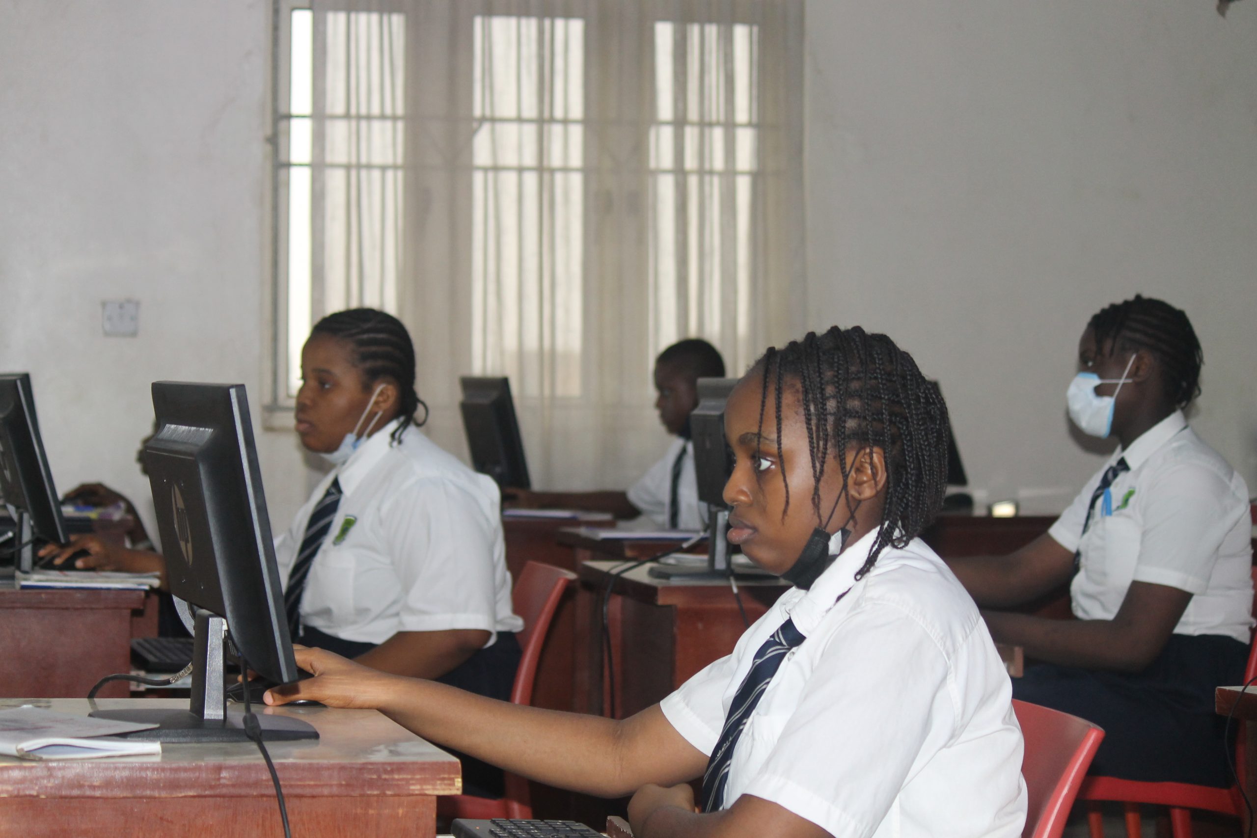 ACIA CBT Lab - Students Taking Digital Exams